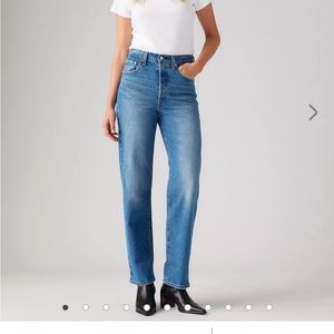 Levi's Women's Ribcage Ankle Jeans - Blue